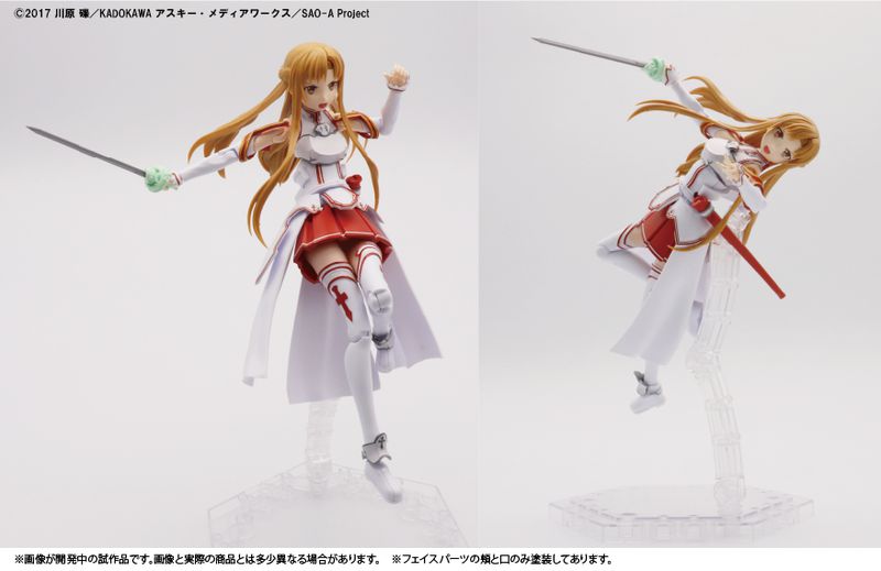 "Sword Art Online" Transformation technology to reproduce the natural redness of the thigh in the plastic model of Asuna 12