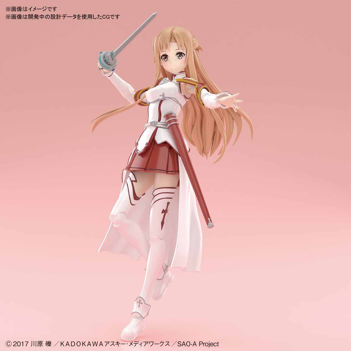 "Sword Art Online" Transformation technology to reproduce the natural redness of the thigh in the plastic model of Asuna 4