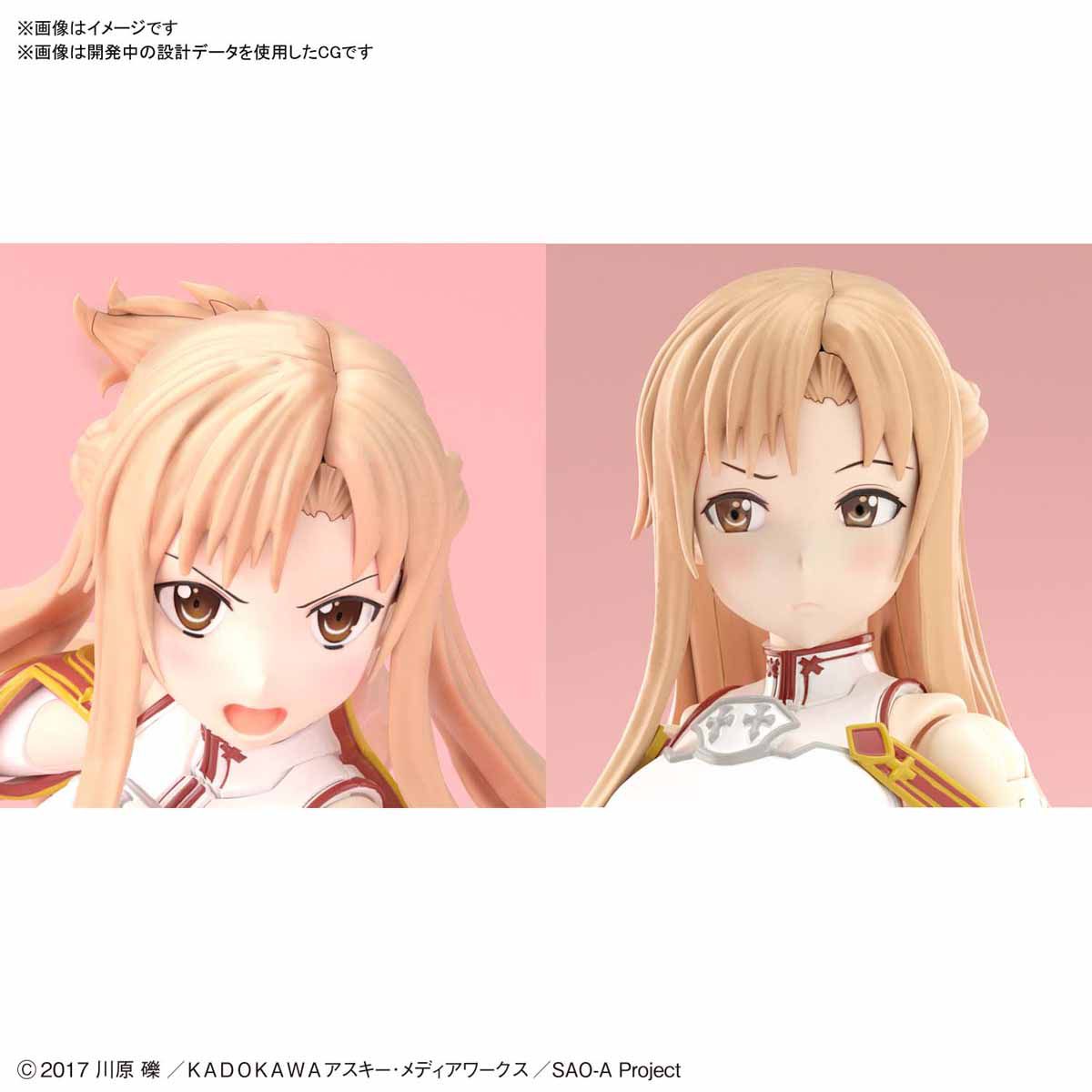 "Sword Art Online" Transformation technology to reproduce the natural redness of the thigh in the plastic model of Asuna 5