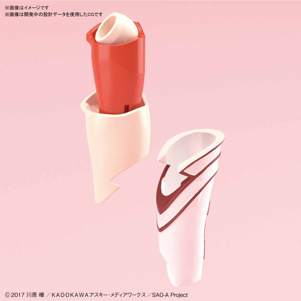 "Sword Art Online" Transformation technology to reproduce the natural redness of the thigh in the plastic model of Asuna 6