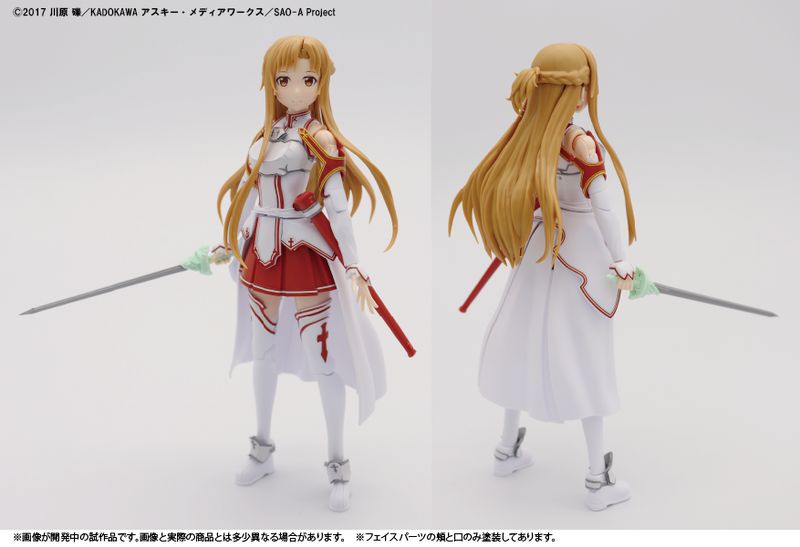 "Sword Art Online" Transformation technology to reproduce the natural redness of the thigh in the plastic model of Asuna 8
