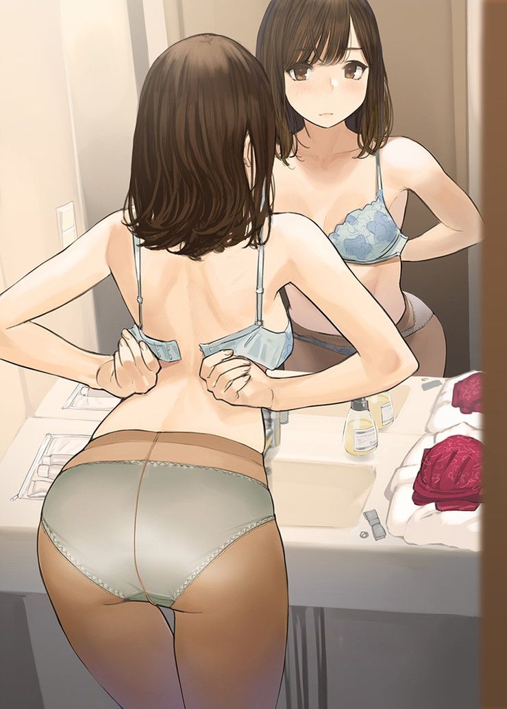 [Secondary] woman www [ero image] of the sticking pose that wants to hit the to the back by grasping the waist 30