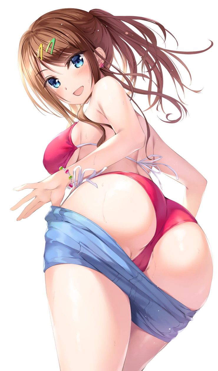 [Secondary] woman www [ero image] of the sticking pose that wants to hit the to the back by grasping the waist 32