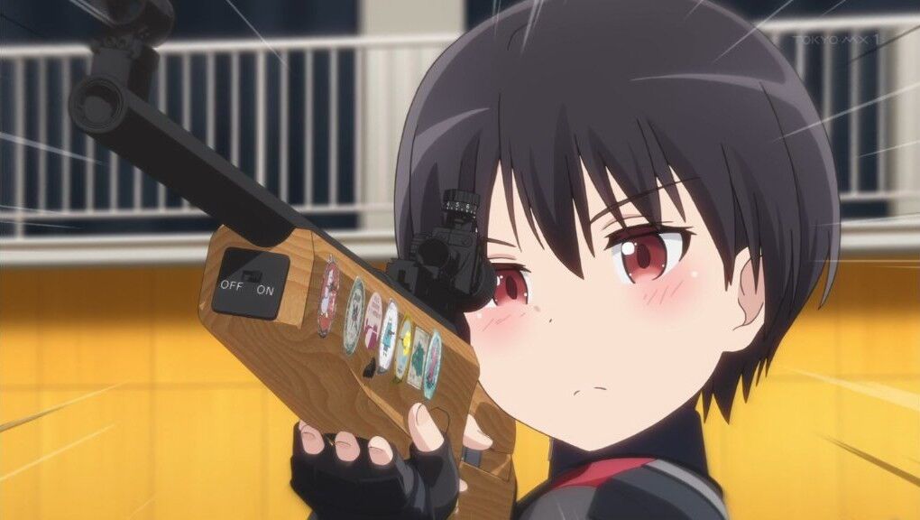 "Rifle Is Beautiful" 6 episodes, When Erica-chan does it was a woman who does! ! 15