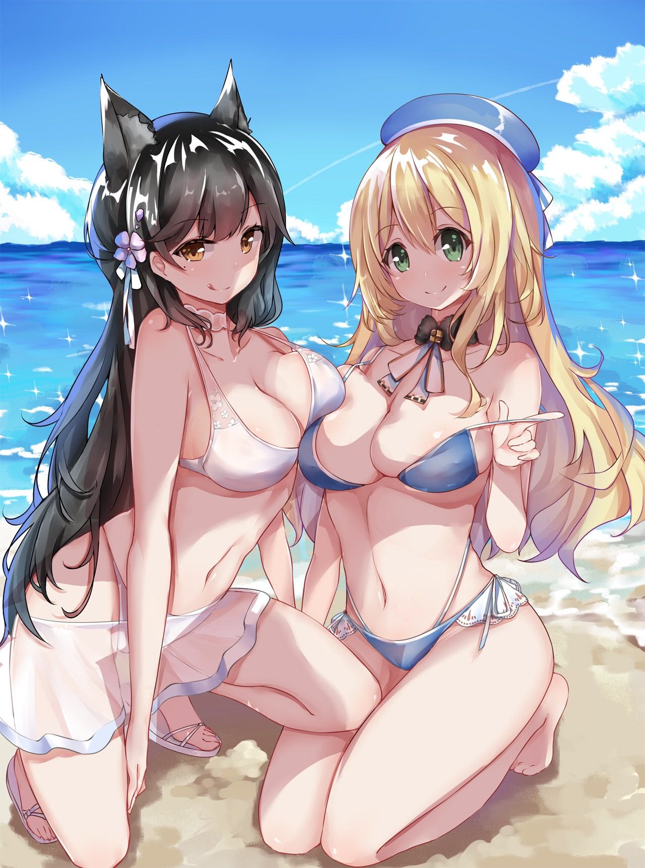 Which do you like which of The Echi Atago-chan vs. Ship This Eti Atago-chan of Azul Lane? 10