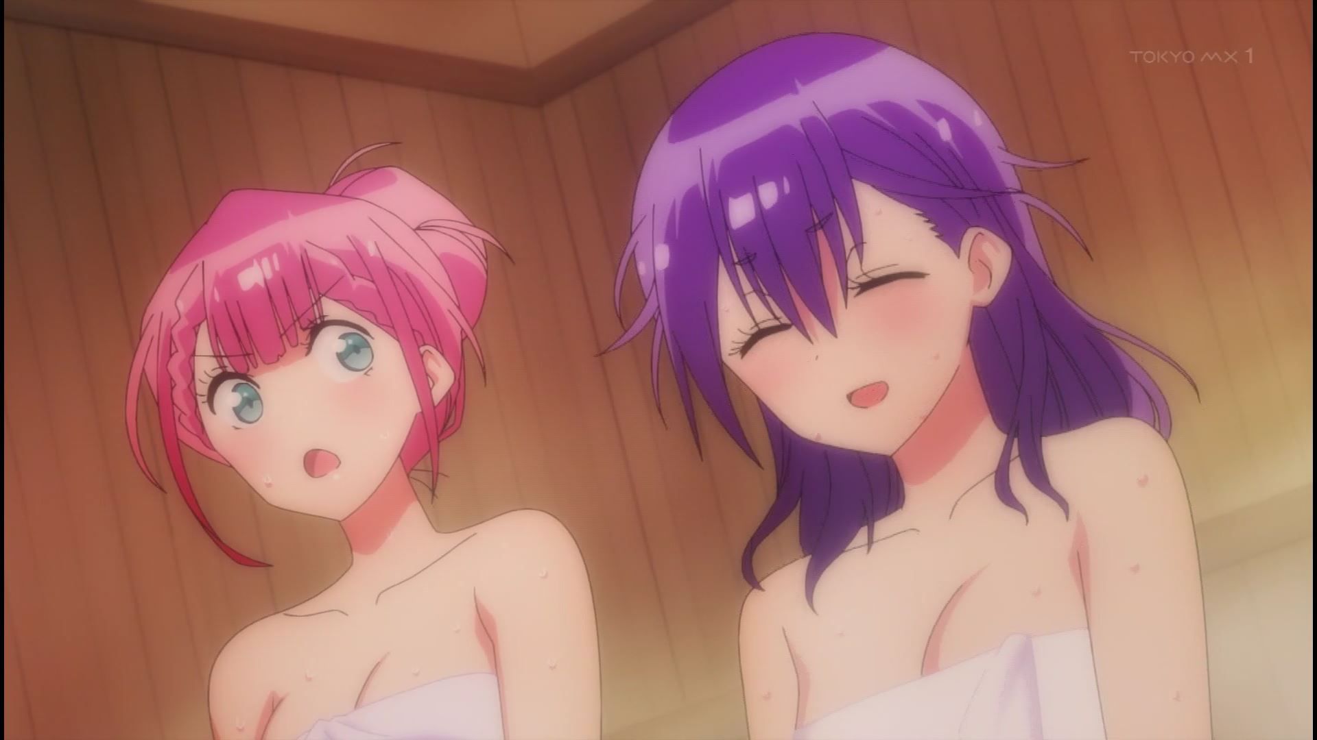 Anime [We Can Not Study] In 6 episodes of the second stage, the teacher's erotic public bath naked and cosplay scene! 12