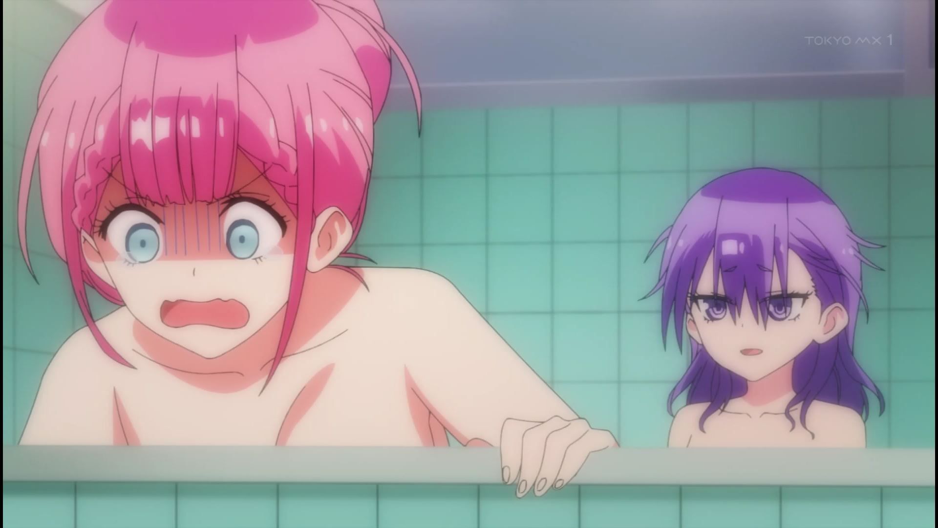 Anime [We Can Not Study] In 6 episodes of the second stage, the teacher's erotic public bath naked and cosplay scene! 17