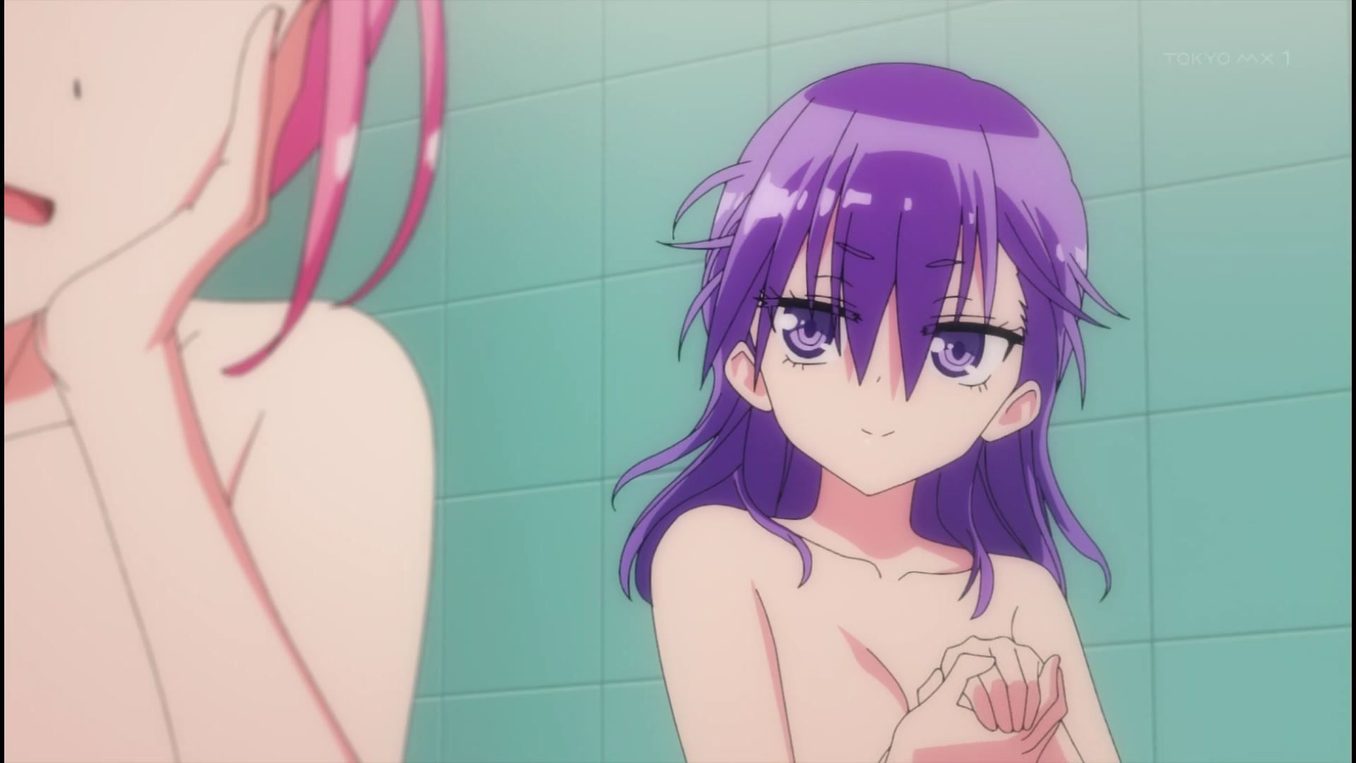 Anime [We Can Not Study] In 6 episodes of the second stage, the teacher's erotic public bath naked and cosplay scene! 19
