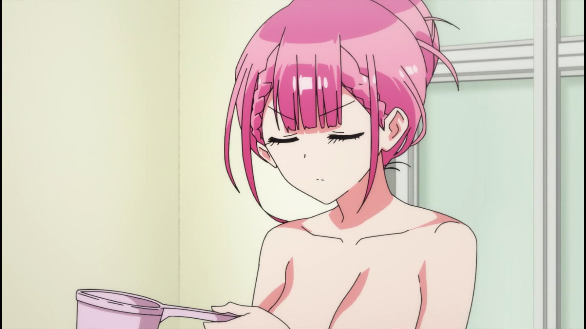 Anime [We Can Not Study] In 6 episodes of the second stage, the teacher's erotic public bath naked and cosplay scene! 5