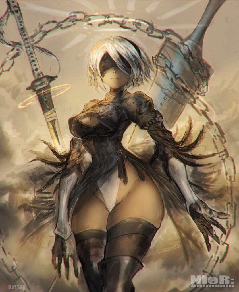 NieR Automata Image Tonight Ichalab Delusion! "Don♥'♥ t bully me there♥ ♥'s there ♥"! 4