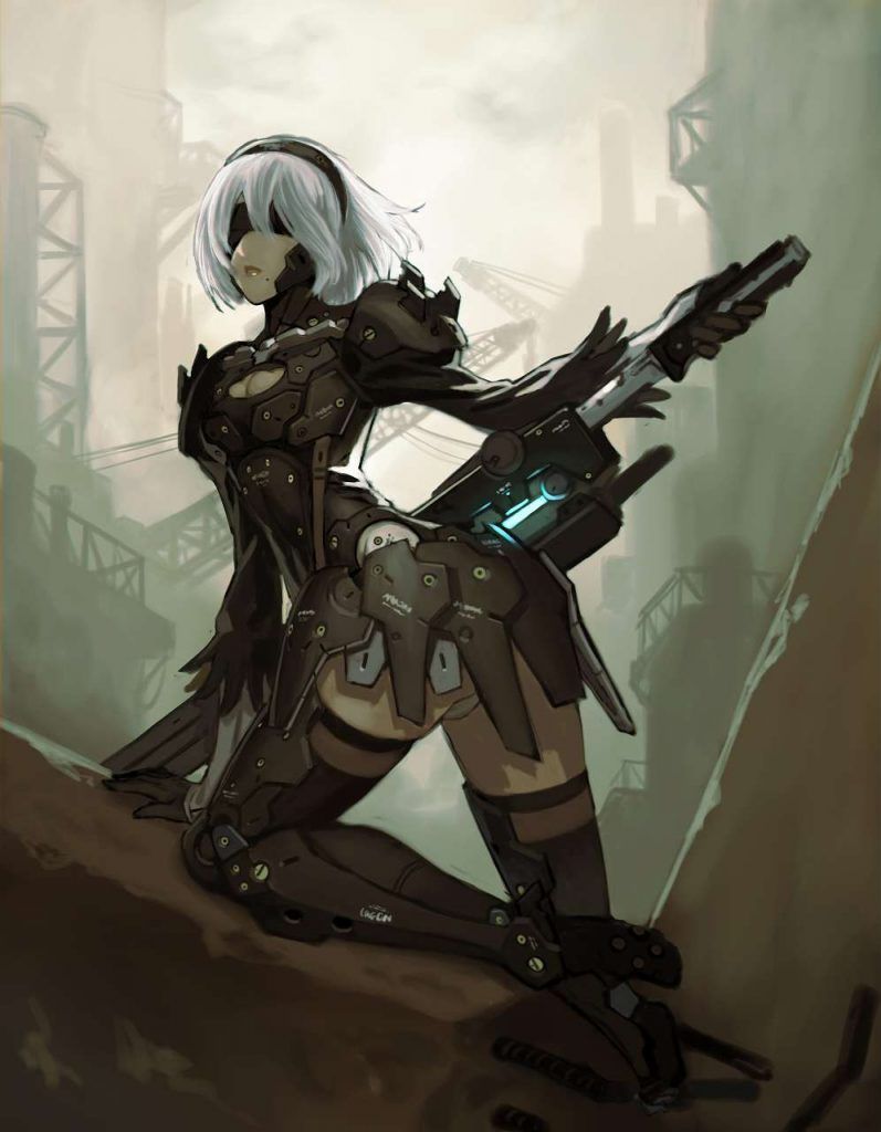 NieR Automata Image Tonight Ichalab Delusion! "Don♥'♥ t bully me there♥ ♥'s there ♥"! 6