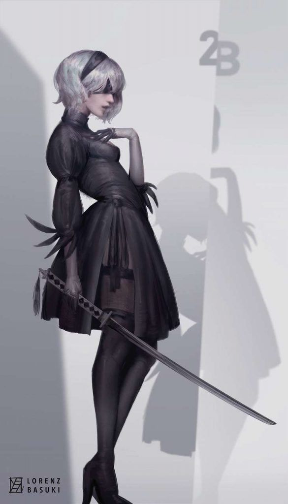 NieR Automata Image Tonight Ichalab Delusion! "Don♥'♥ t bully me there♥ ♥'s there ♥"! 9