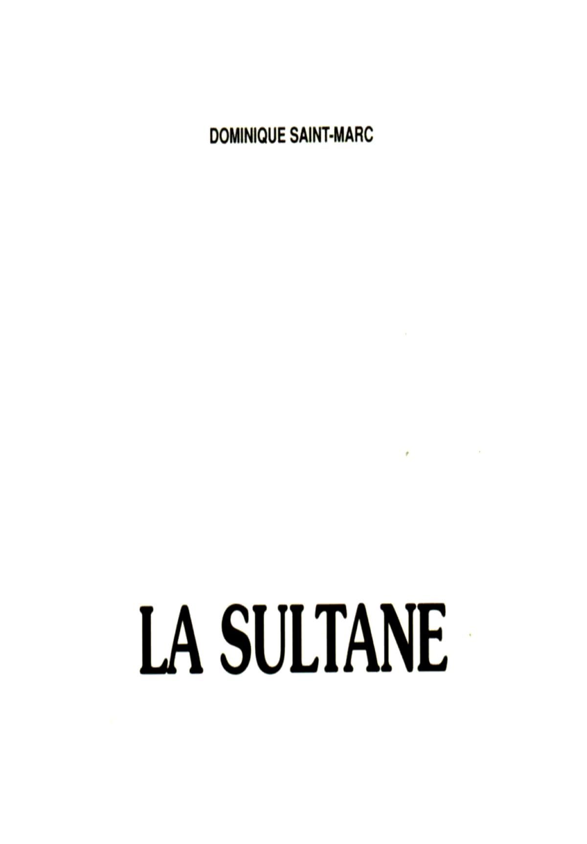 [Dominique St-Marc] La Sultane [French] 2