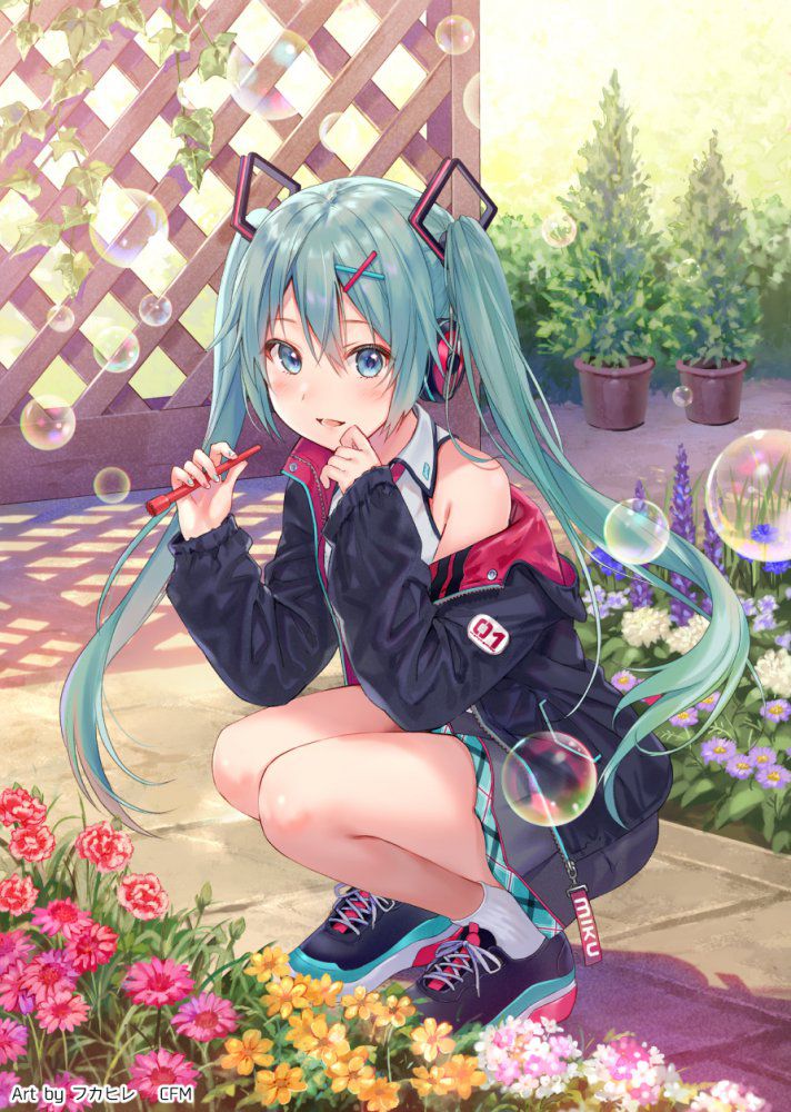In the secondary erotic images of Vocaloid! 20