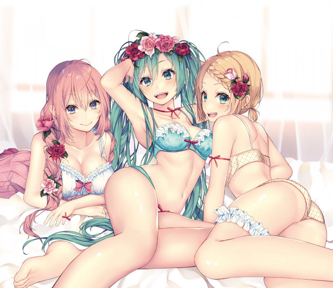 In the secondary erotic images of Vocaloid! 7
