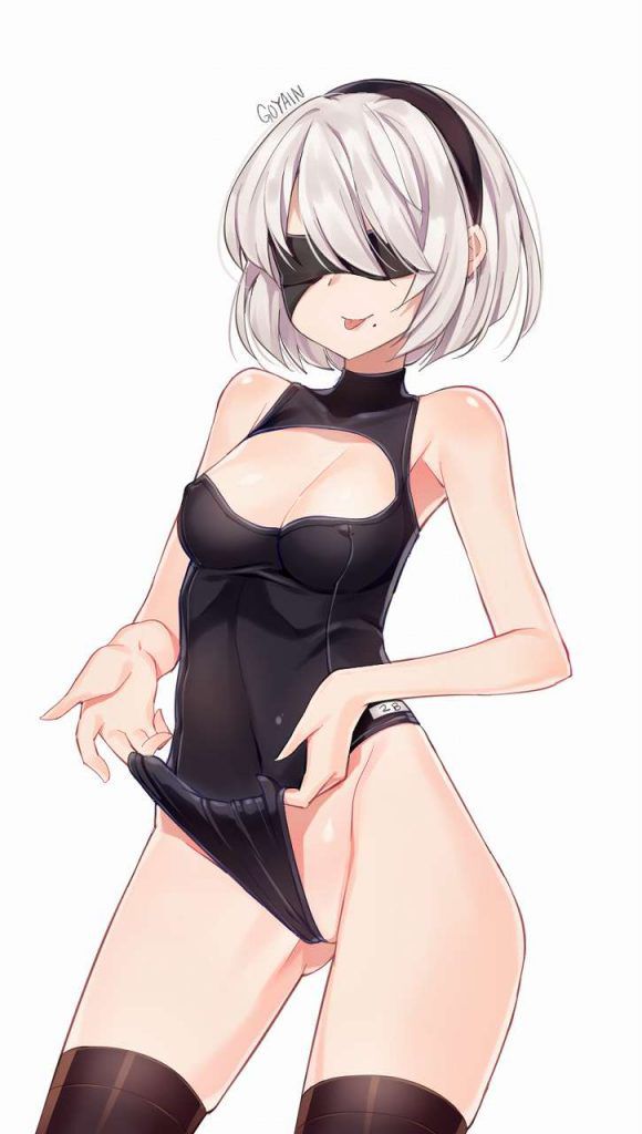 NieR Automata erotic cute image will stick! 7