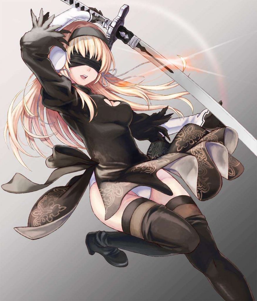 NieR Automata erotic cute image will stick! 8