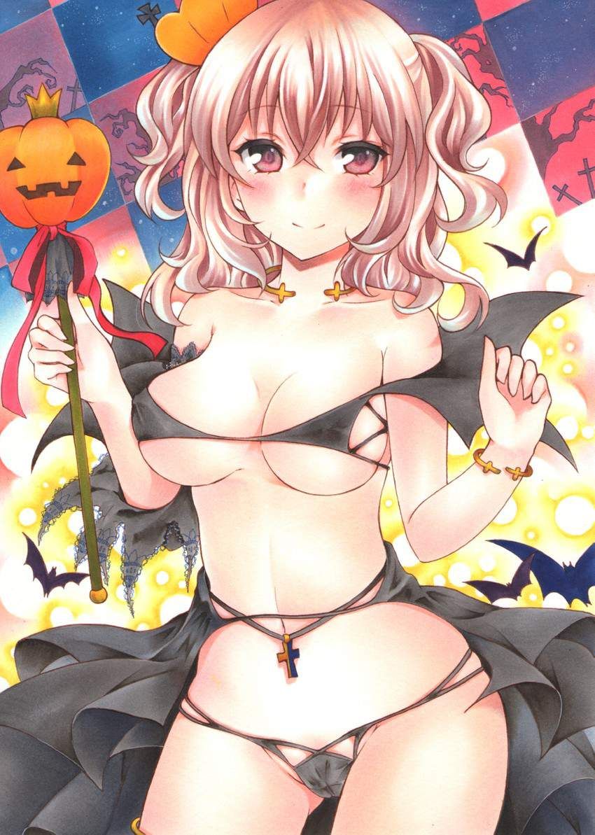 [Because it is Halloween] Jack-o-lantern and beautiful girl of the secondary erotic image [Ranta . 16