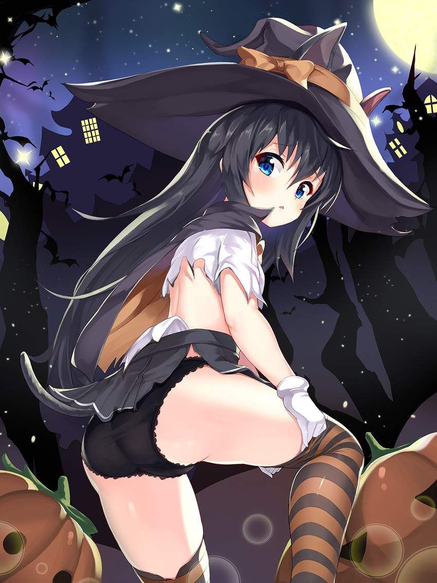 [Because it is Halloween] Jack-o-lantern and beautiful girl of the secondary erotic image [Ranta . 27