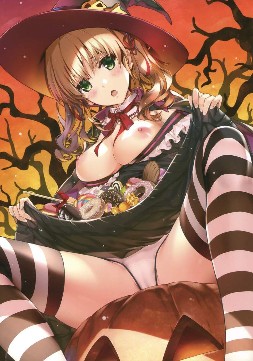 [Because it is Halloween] Jack-o-lantern and beautiful girl of the secondary erotic image [Ranta . 3