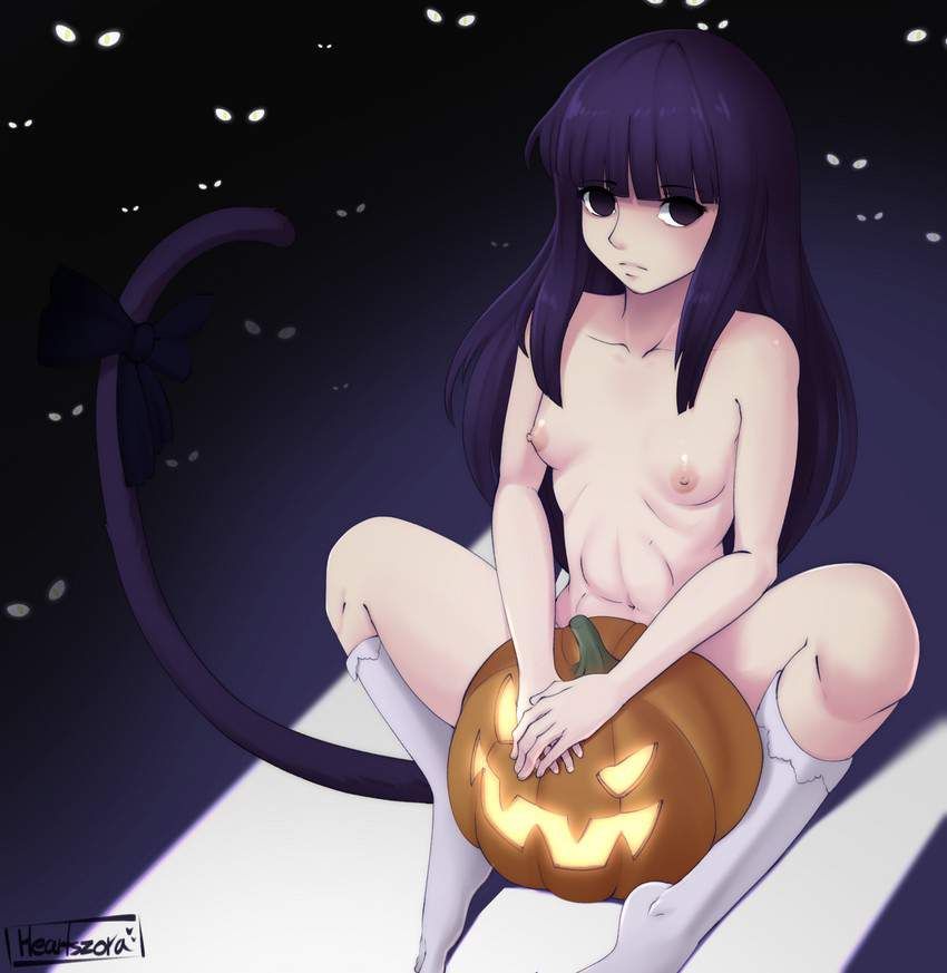 [Because it is Halloween] Jack-o-lantern and beautiful girl of the secondary erotic image [Ranta . 4