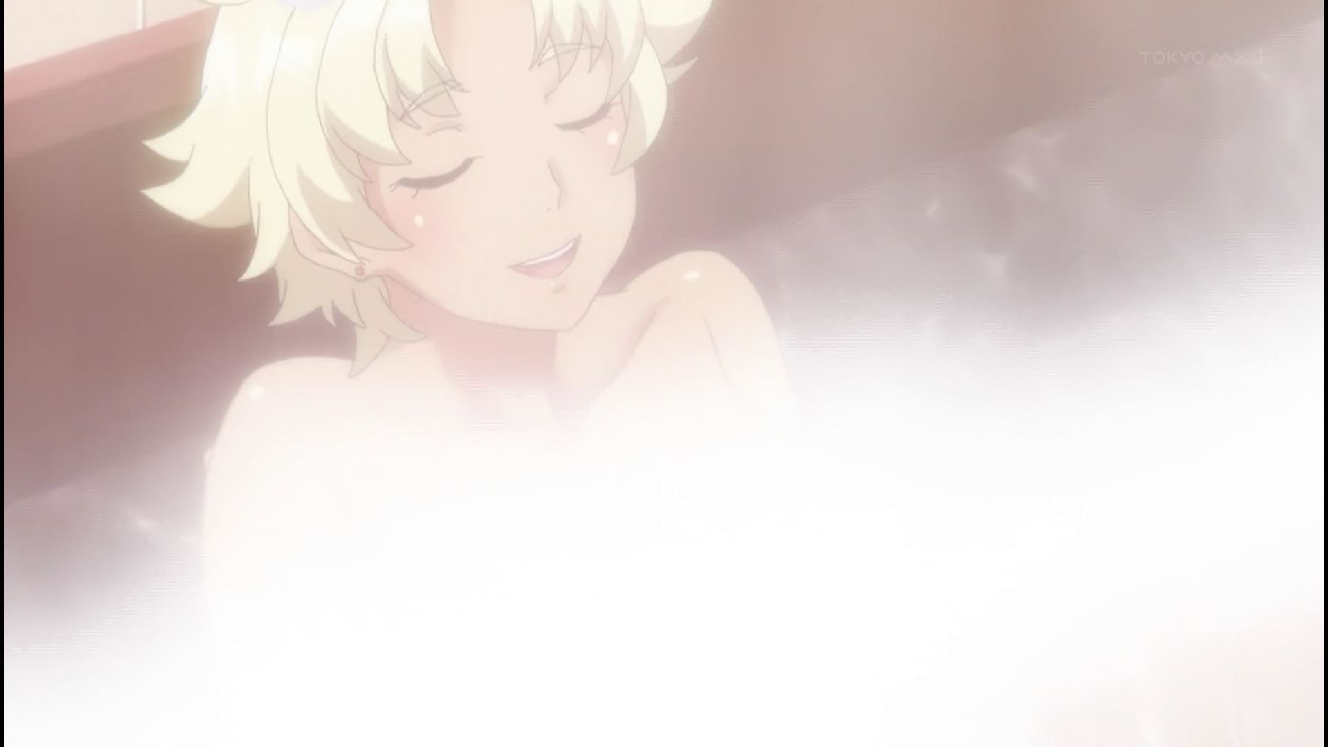 Anime [Kandagawa JETGIRLS] 3 episodes, such as girls erotic and public bathing scene! 12