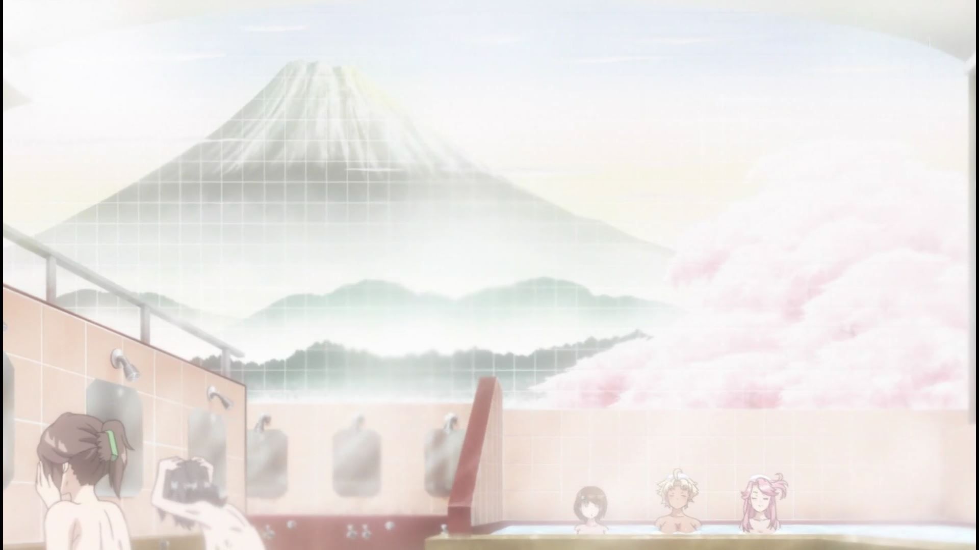 Anime [Kandagawa JETGIRLS] 3 episodes, such as girls erotic and public bathing scene! 6