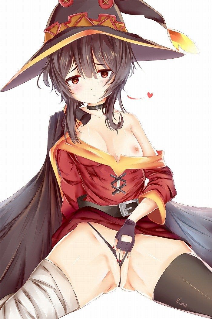 Bless this wonderful world! People who want to see the erotic image of Megumin gather! 9