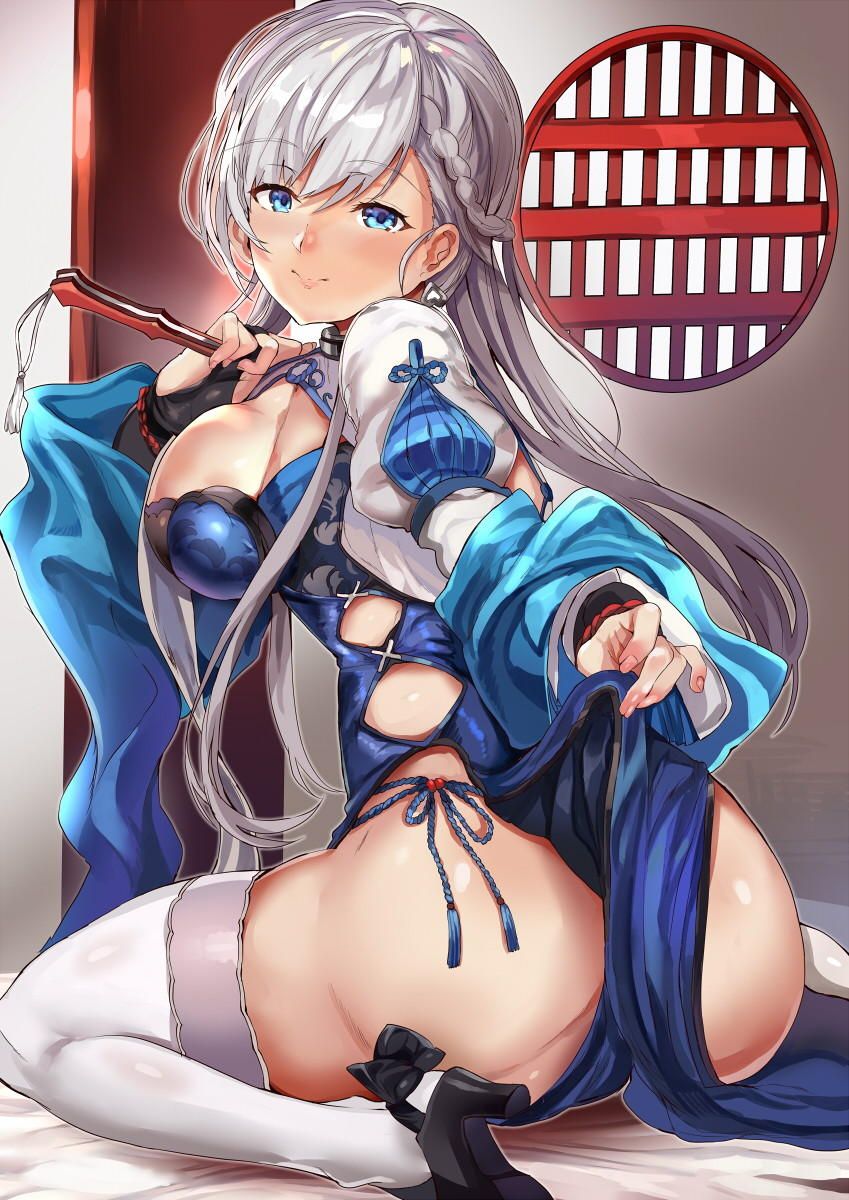 [Azur Lane] I'll stick it because I want to pull out in the erotic image of Belfast 12