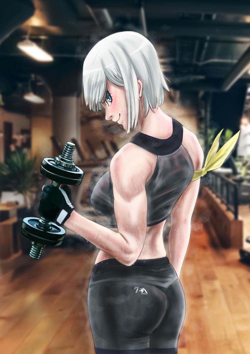 [2019 summer anime] dumbbell how many kilometers can you have? Erotic image summary of 5