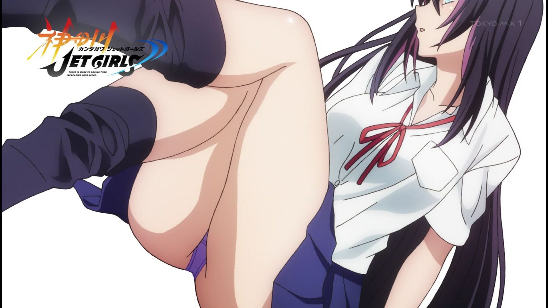 Anime [Kandagawa JETGIRLS] 2 episodes such as erotic undressing and erotic shower scene of girls! 17