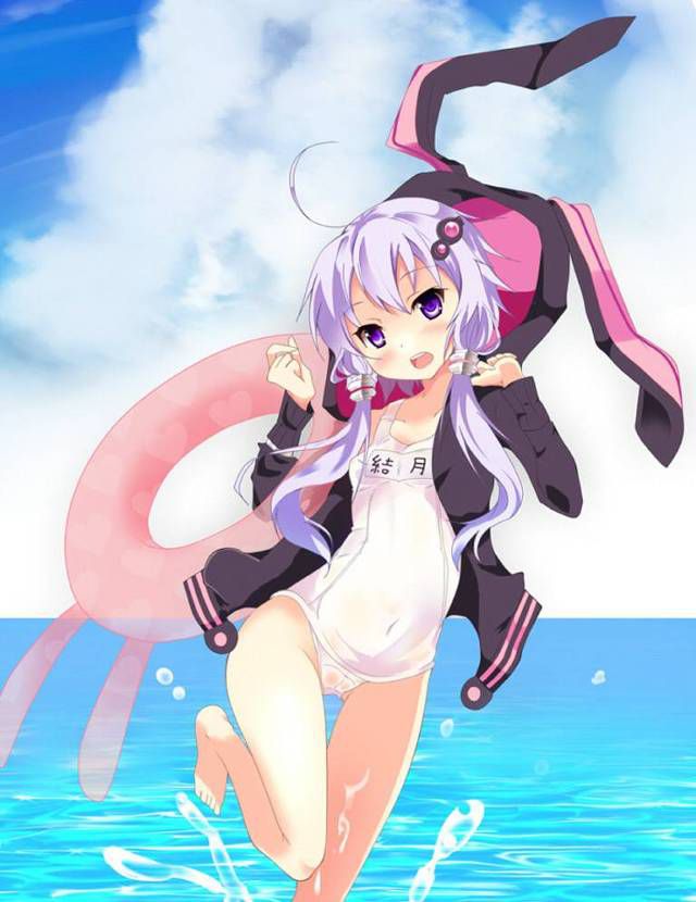 [White sk] white sku image sle that seems to be not able to face it because the skin becomes transparent in the poor milk white school swimsuit and is 6 times erotic of normal 21