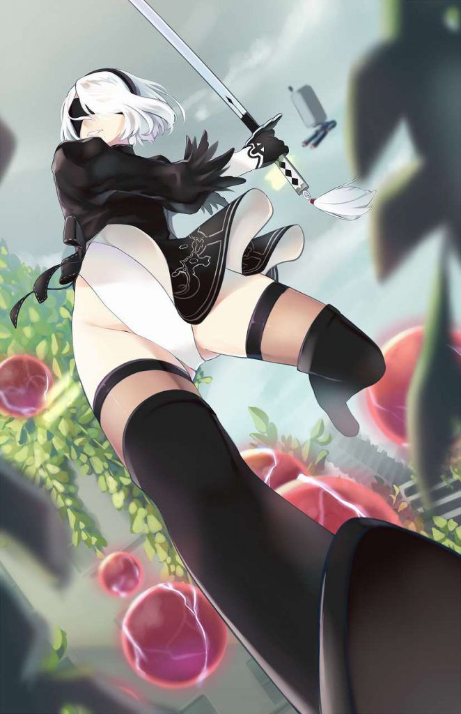 Gather who wants to shiko in the erotic image of NieR Automata! 18