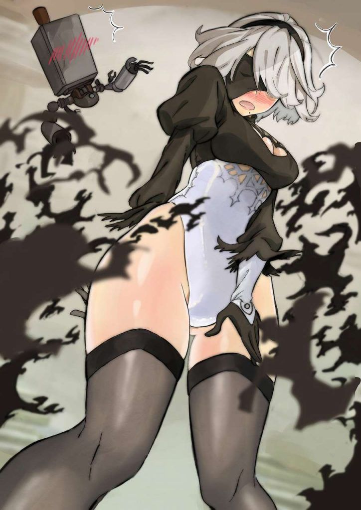 Gather who wants to shiko in the erotic image of NieR Automata! 3