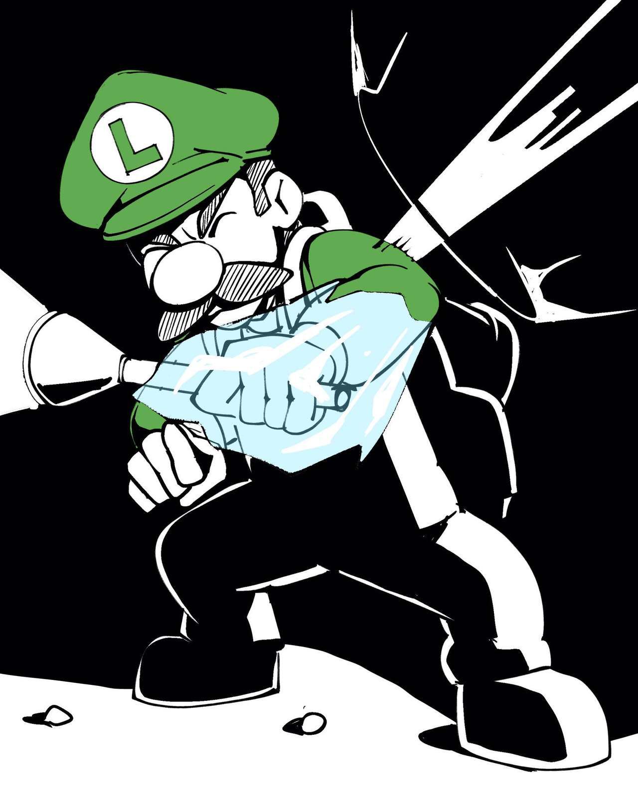 [Nisego] Inktober 2 - Luigi's Mansion (Super Mario Bros.) [Ongoing] 14