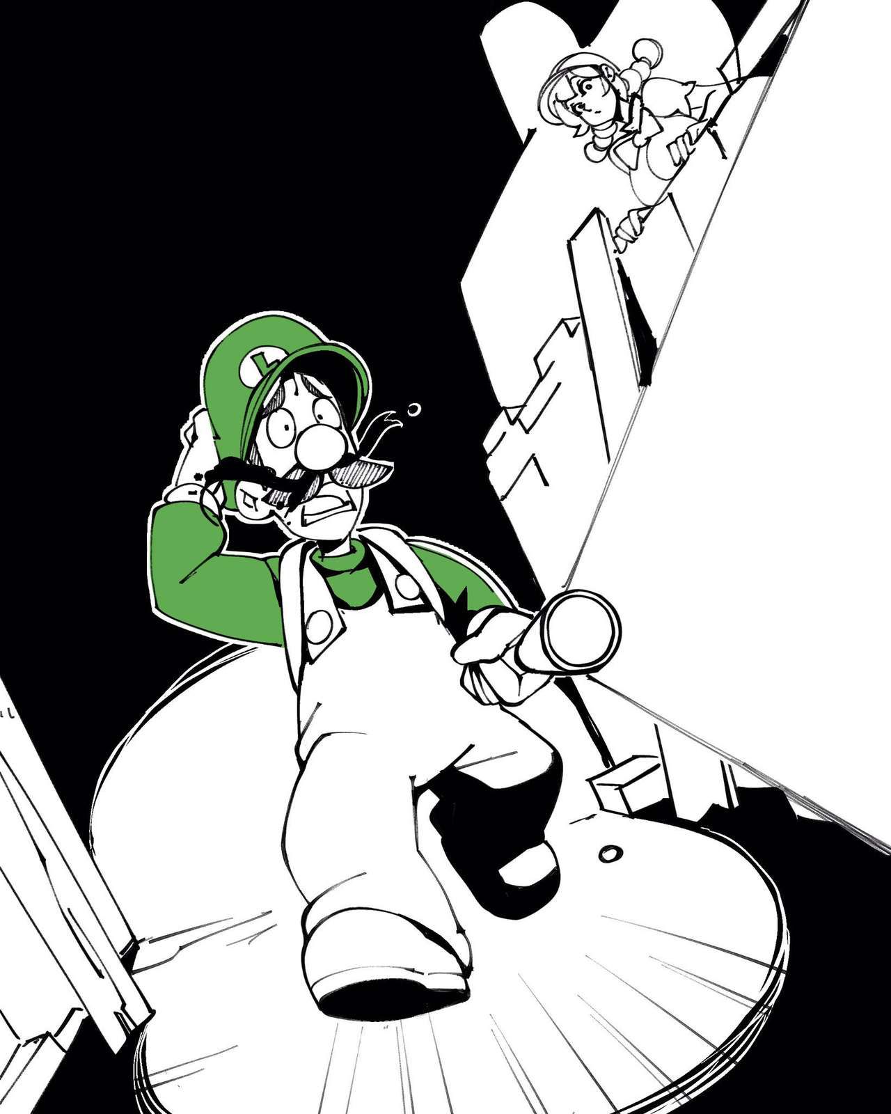 [Nisego] Inktober 2 - Luigi's Mansion (Super Mario Bros.) [Ongoing] 20