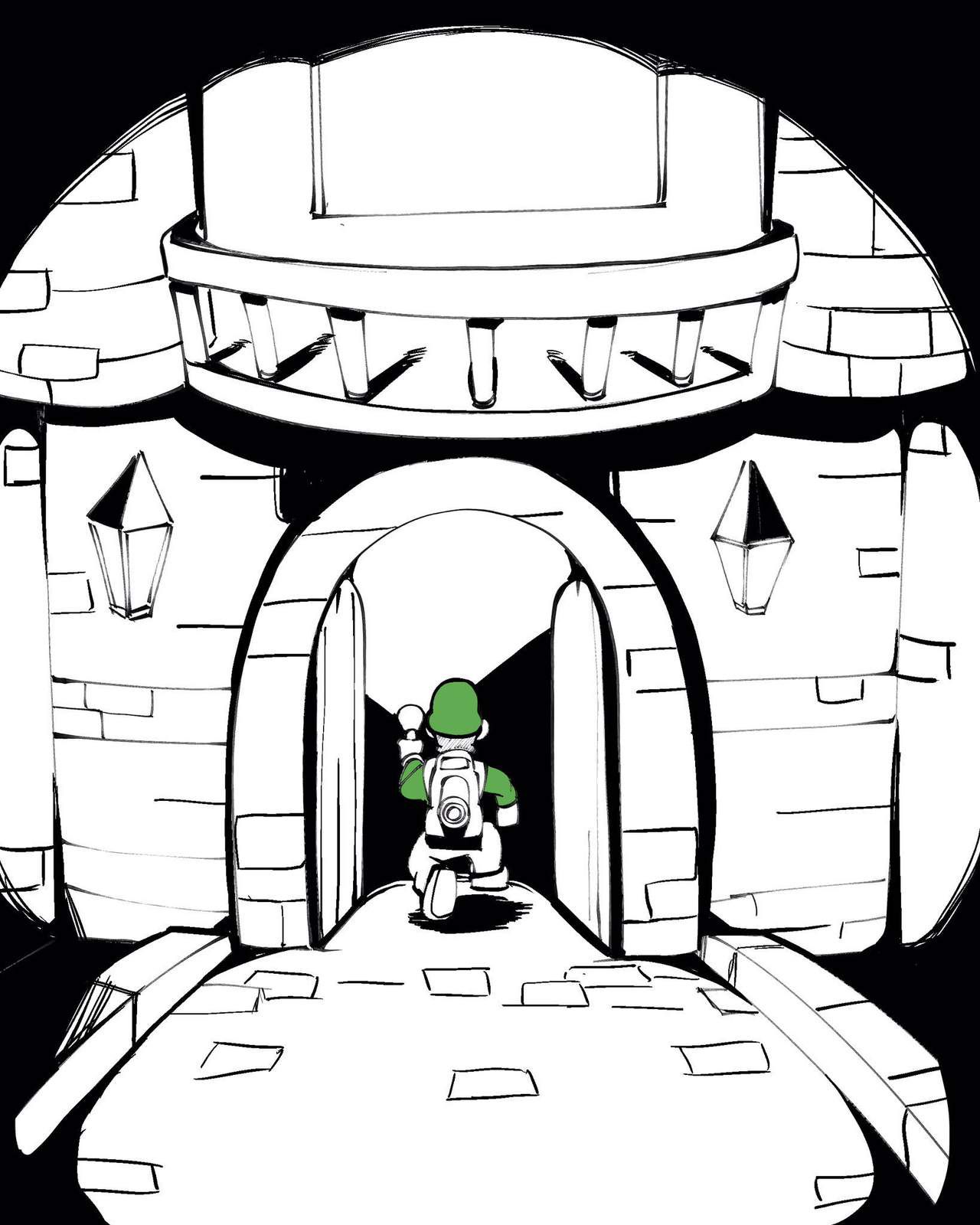 [Nisego] Inktober 2 - Luigi's Mansion (Super Mario Bros.) [Ongoing] 21