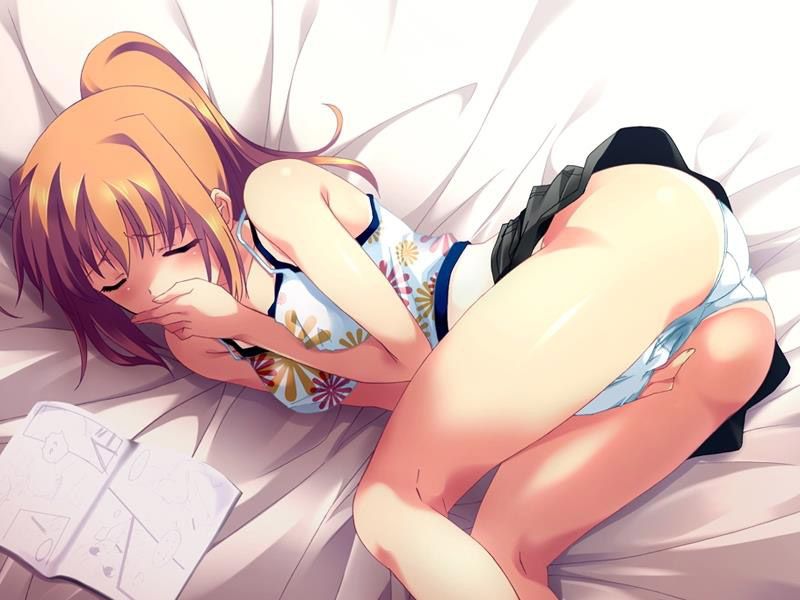 2D Erotic image summary to want to spread the cuteness of the girl in the ponytail 38 sheets 33
