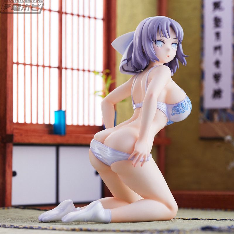 [Senran Kagura] Yukiizumi lowers the pants in erotic underwear and sees half erotic figure! 5