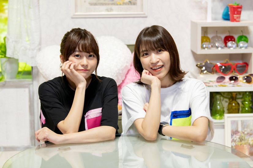 Voice actor Ayane Sakura and Saori Onishi's milk comparison wwwwwwwwwwww 13