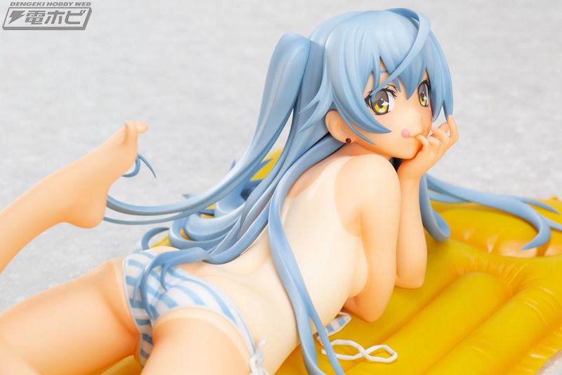 "Grizaia: Phantom Trigger" Erotic figure with Toka's erotic tan scar and her swimsuit off! 14