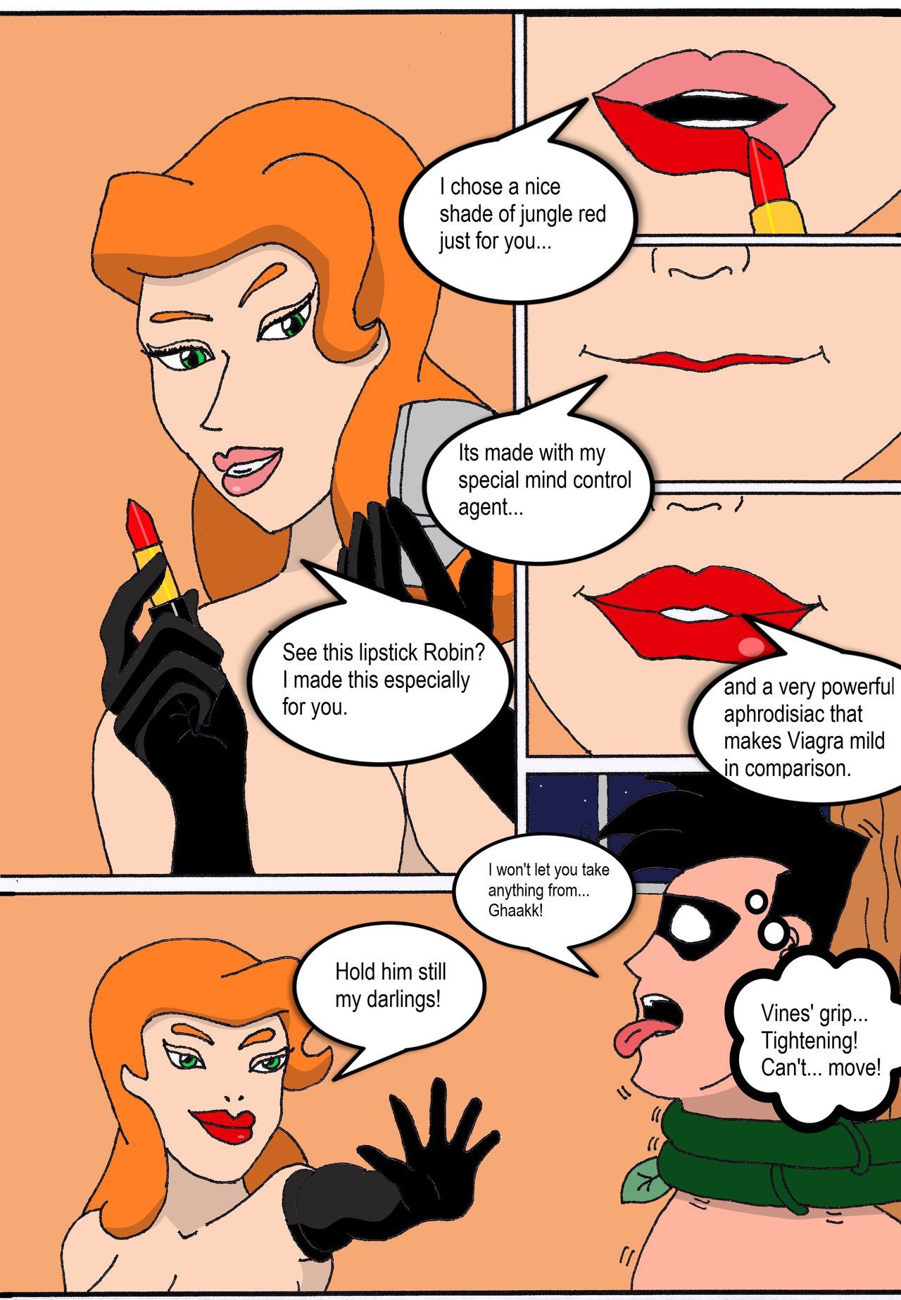 Poison Ivy & Robin: Elicitation of his Intimate Seed (complete) 10