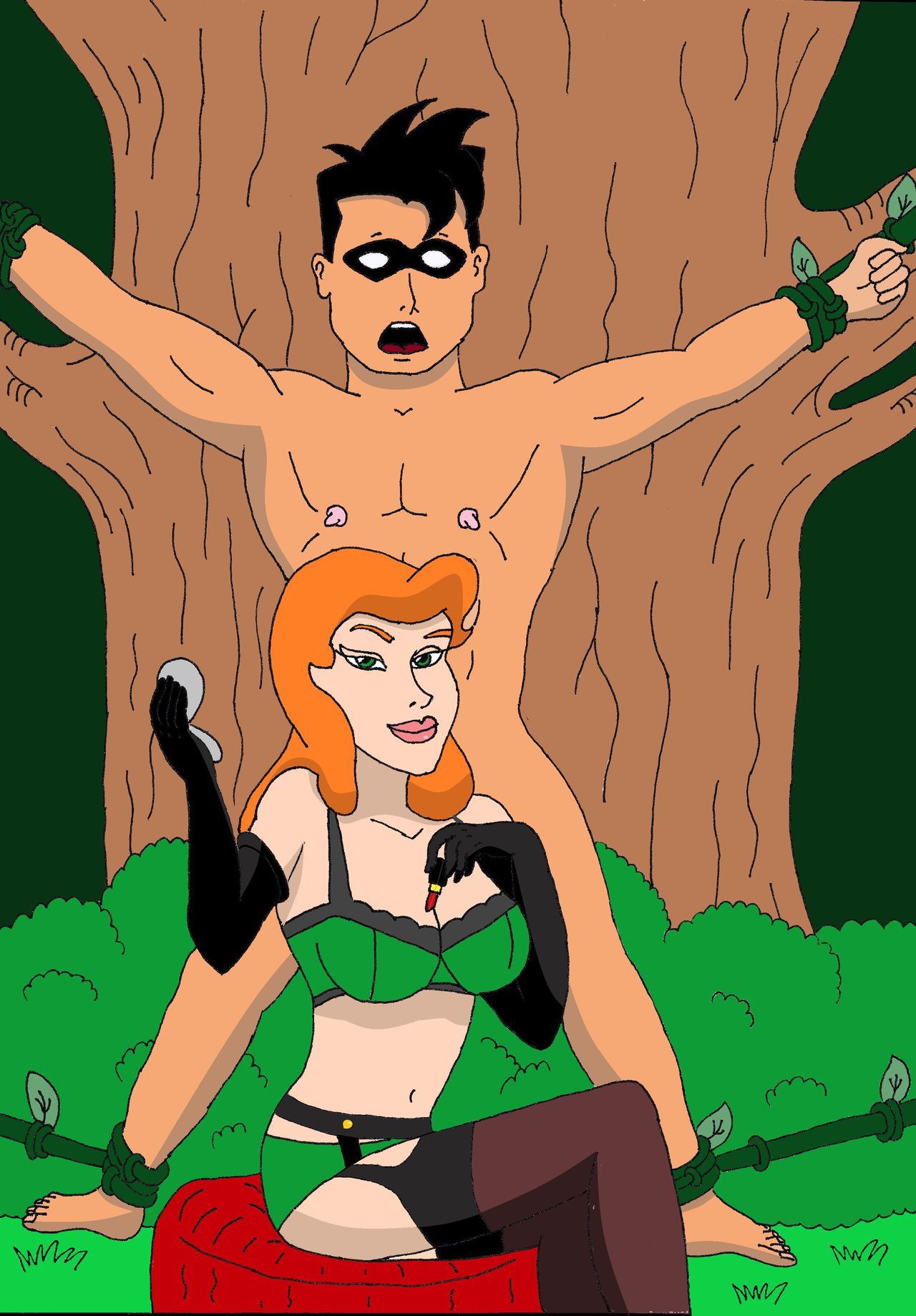 Poison Ivy & Robin: Elicitation of his Intimate Seed (complete) 3