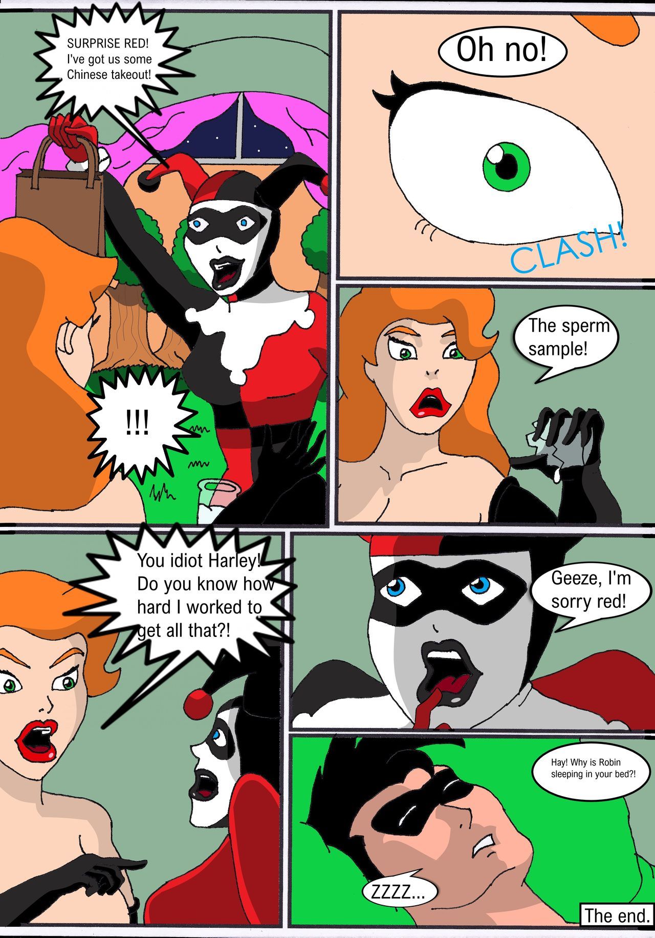 Poison Ivy & Robin: Elicitation of his Intimate Seed (complete) 33