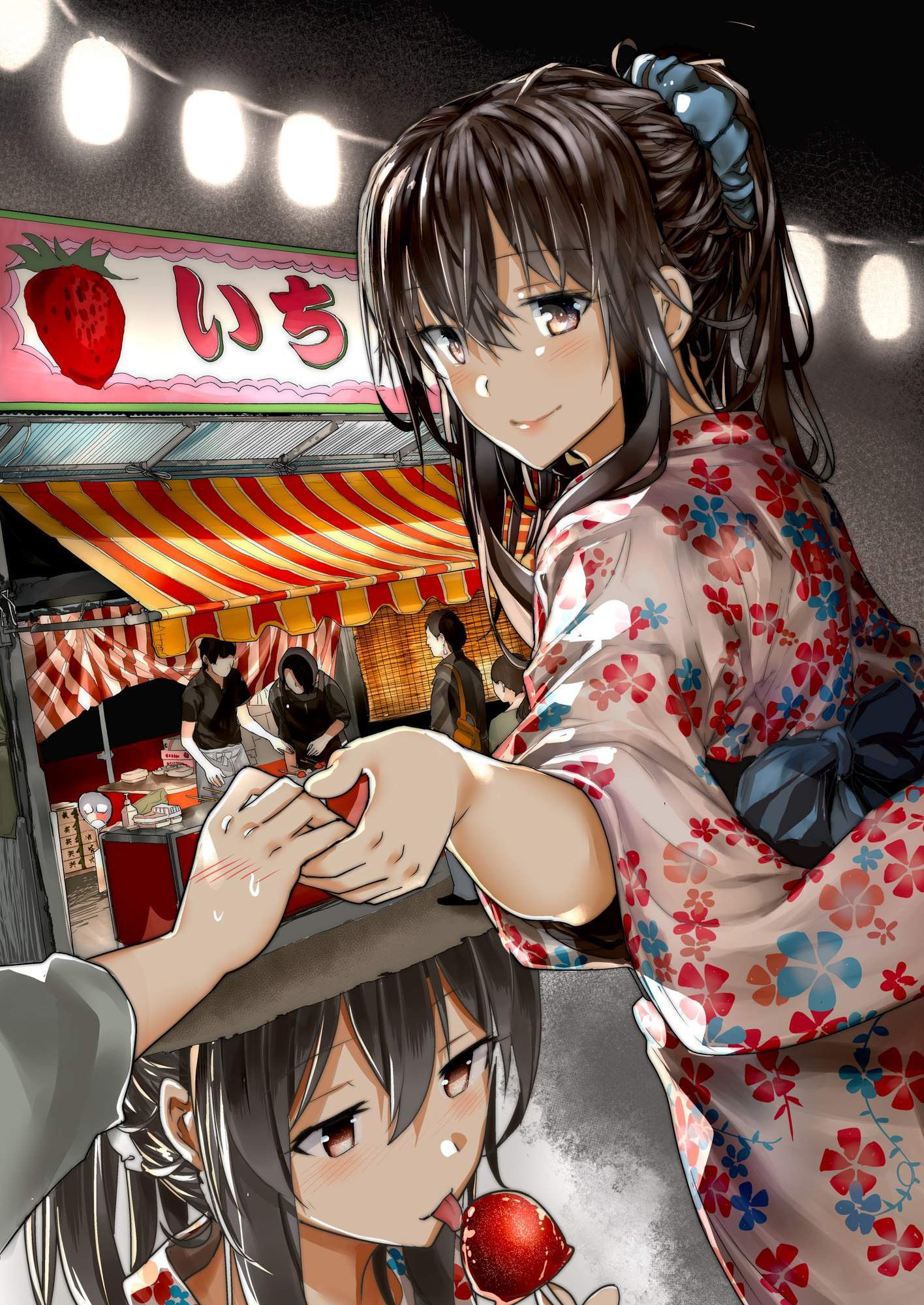 Moe illustrations of Kimono and Yukata 4