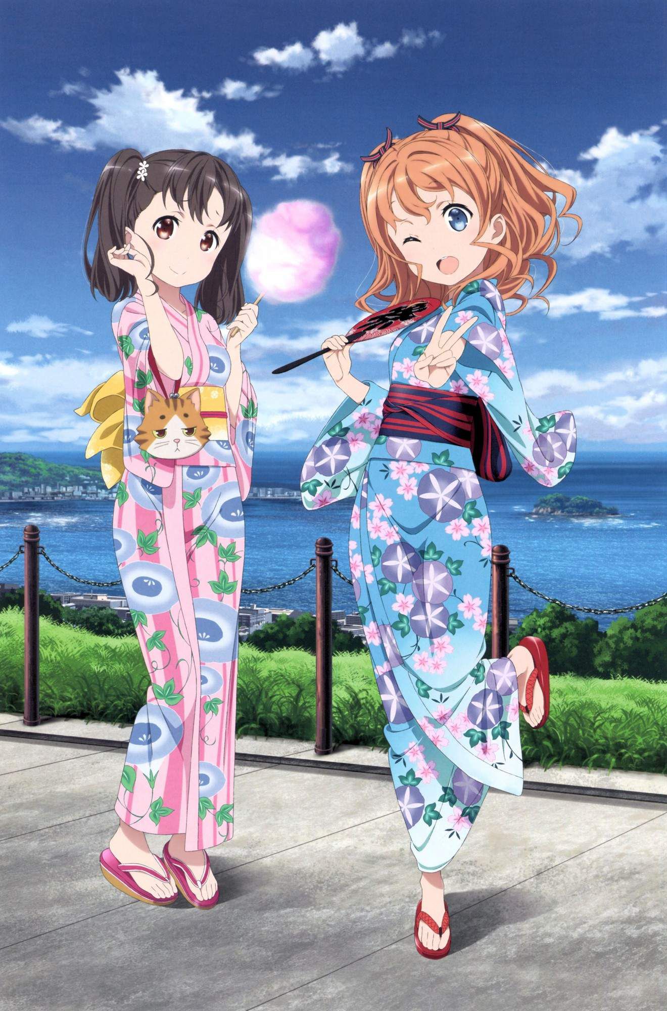 Moe illustrations of Kimono and Yukata 5