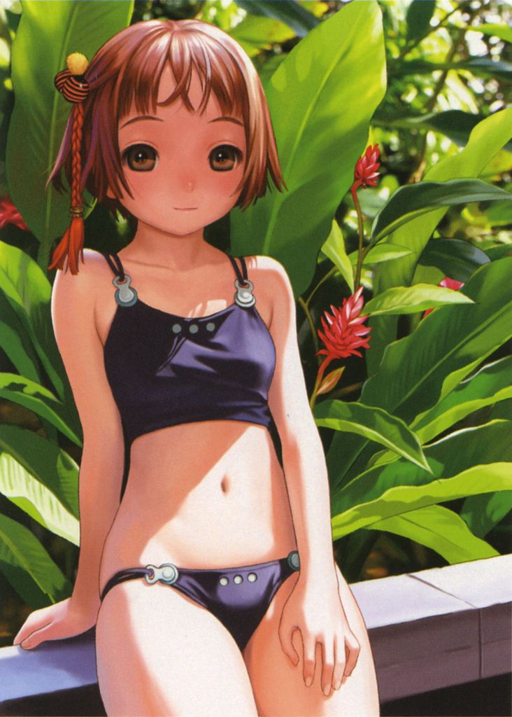 [100 sheets of intense selection] navel fetish secondary image of the beautiful girl 3