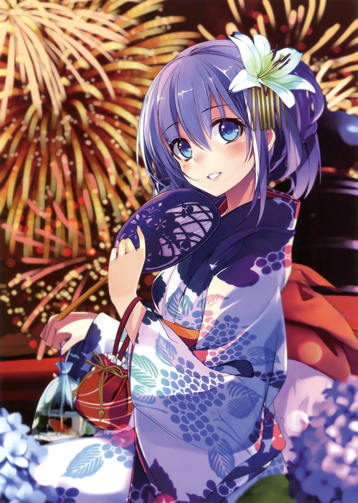 It is an erotic image of kimono and yukata! 6