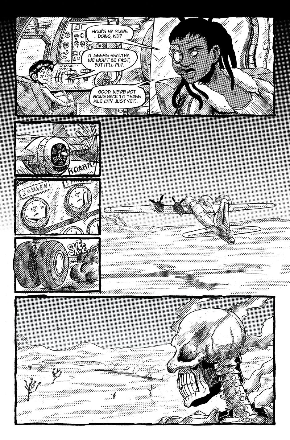 The Last Aviatrix Issue 1 by Buster Cagle 48