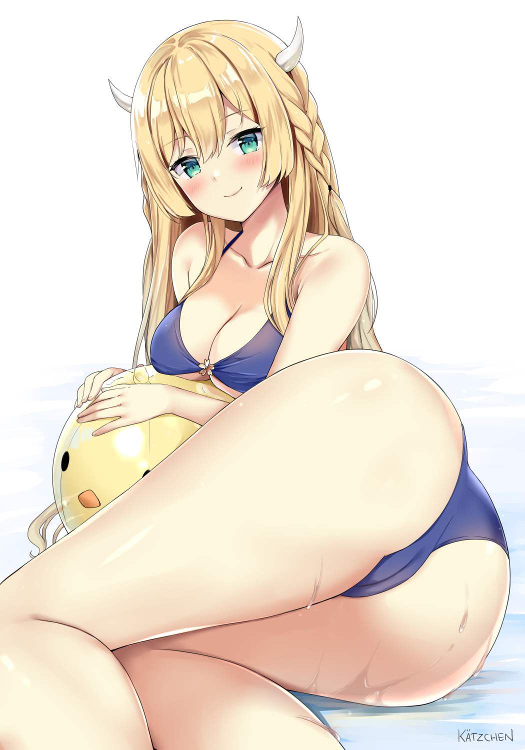 It's an erotic image of Azure Lane! 2